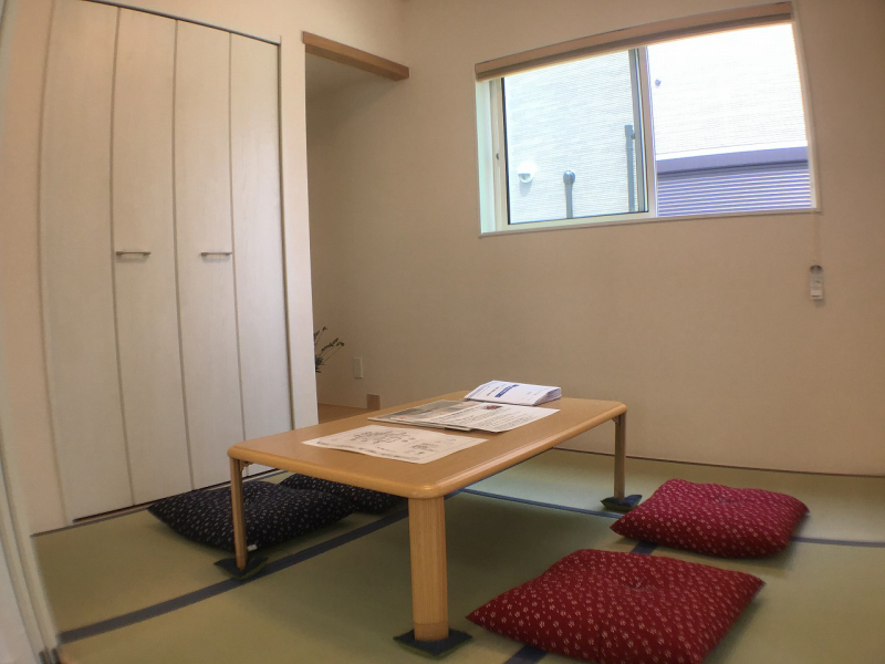 和室が有るので、和と洋を2重で楽しめます♪