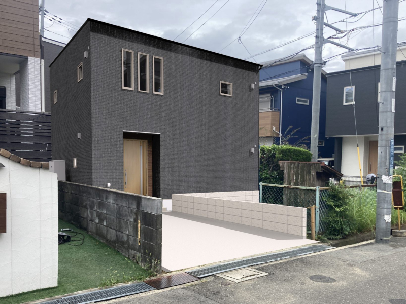 【頭金・ボーナス払い0円】四條畷市岡山建売①【建築中物件限定！リビングエアコン特典付き】