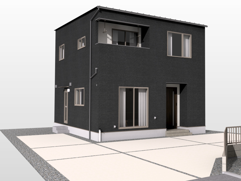 【全棟ZEH・太陽光標準】高知市中万々建売①【暮らしを整える家】☆サニーマート中万々店まで徒歩5分・初月小学校まで徒歩9分・4LDK☆