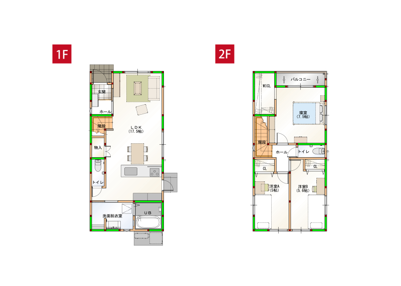 【プレミアム仕様建売】ペニンシュラキッチンやハイドアを採用し、家事効率にもこだわった3LDKです。※画像はイメージです。