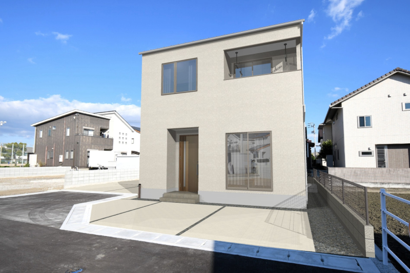  【頭金・ボーナス払い0円】藍住町住吉建売⑤　【建築中物件限定！リビングエアコン特典付き】